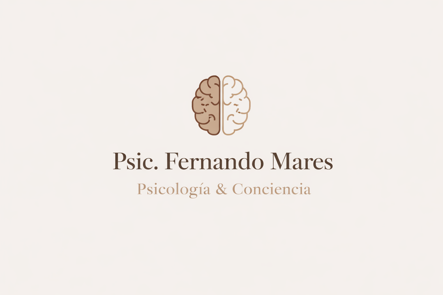 Psic. Fernando Mares