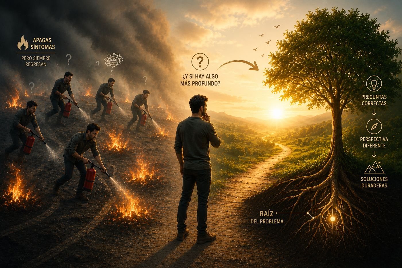 Deja de apagar incendios: aprende a ir a la raíz del problema (Los 5 porqués)